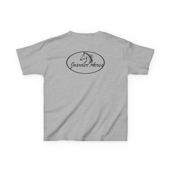 Joarder Acres Kids Tee - Comfortable Cotton T-Shirt for Young Equestrians - Image 8