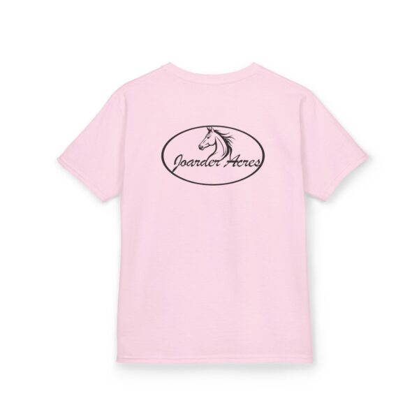 Joarder Acres Kids Tee - Comfortable Cotton T-Shirt for Young Equestrians - Image 46