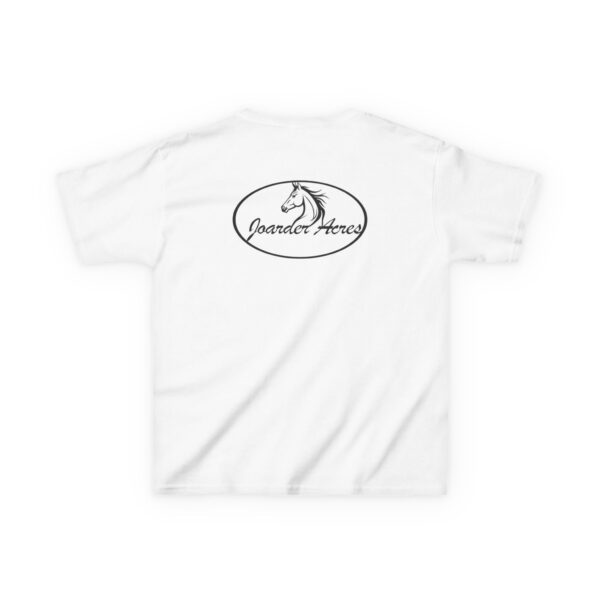 Joarder Acres Kids Tee - Comfortable Cotton T-Shirt for Young Equestrians - Image 2